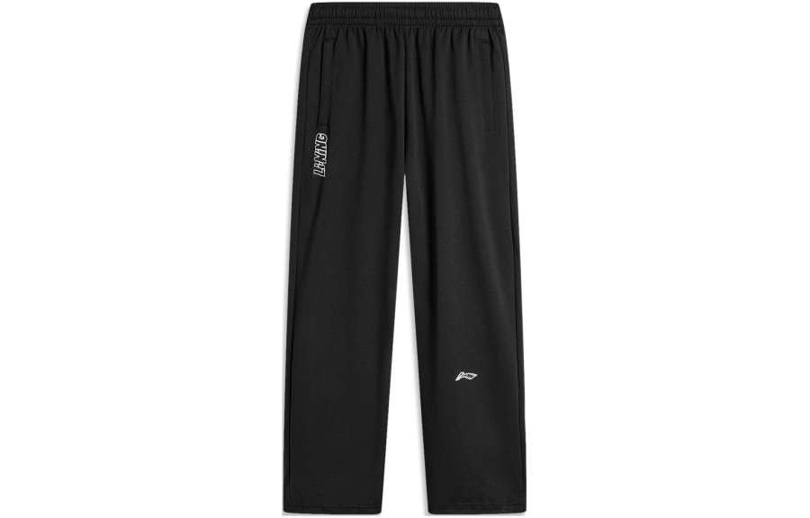 Li-Ning Li Ning Sports Fashion Collection Knitted Sweatpants Men's Black