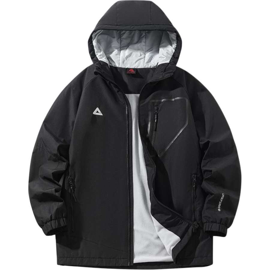 PEAK PEAK Qicheng Collection Trench Coat Men's Black