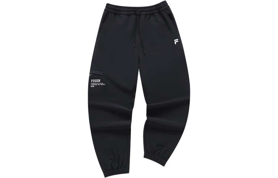 FILA FUSION Knitted Sweatpants Men's Jet Black