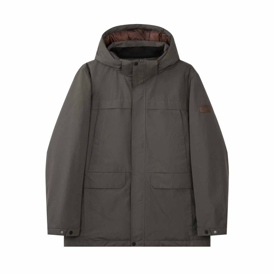 NAUTICA Puffer Jackets Men's Hooded Thickened Parka Puffer Jacket