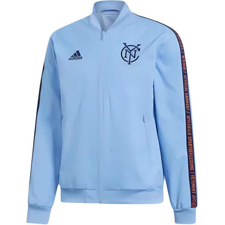 Adidas Adidas MLS New York City Anthem Jackets & Coats Men's Blue
