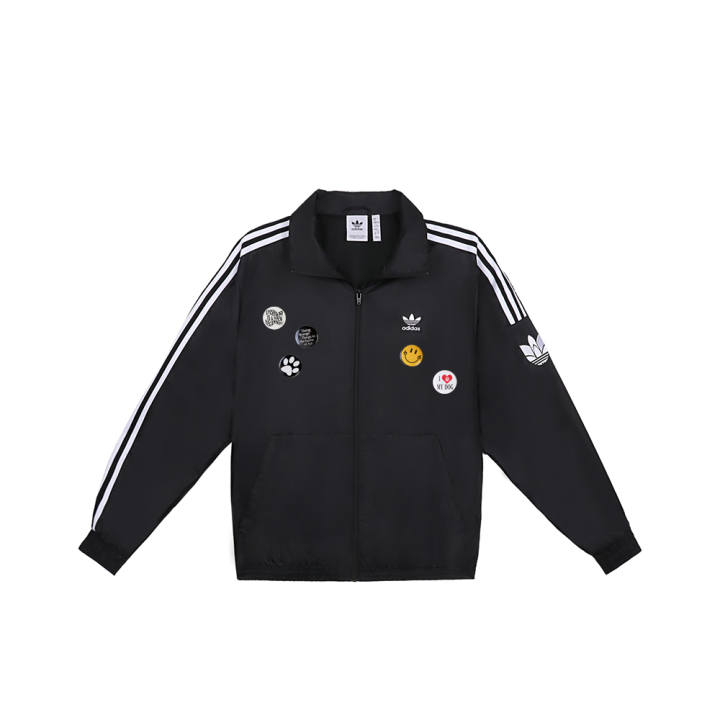 Adidas Adidas Jackets Men's Black Stand Collar Moderate Other