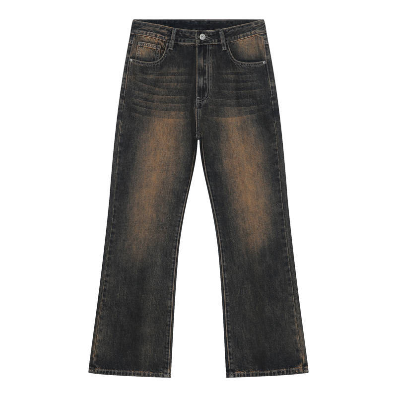 Voguo Relay Jeans Unisex Rusty Red Moderate Straight Fit Pants