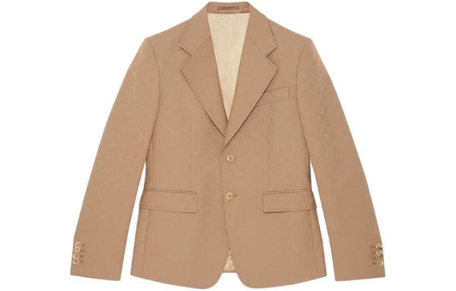 GUCCI GUCCI Monogrammed Buttoned Blazer