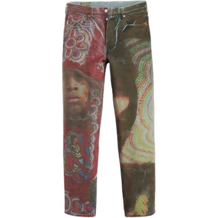 Levis Denim Tears Big Chief Demond 568 Denim Jeans