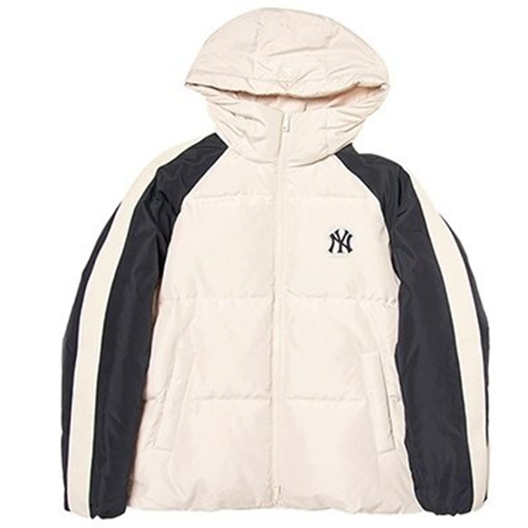 MLB MLB Varsity New York Yankees Down Jacket Unisex Dark Cream