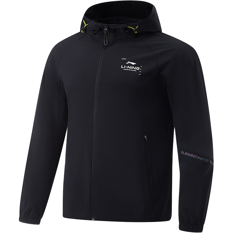Li-Ning Li Ning Fitness Series Trench Coat Men's Black