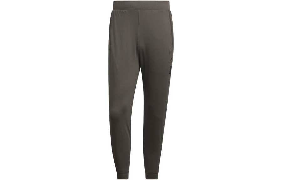 Adidas Adidas Knitted Sweatpants Men's Stone Gray Moderate Cuffed Pants