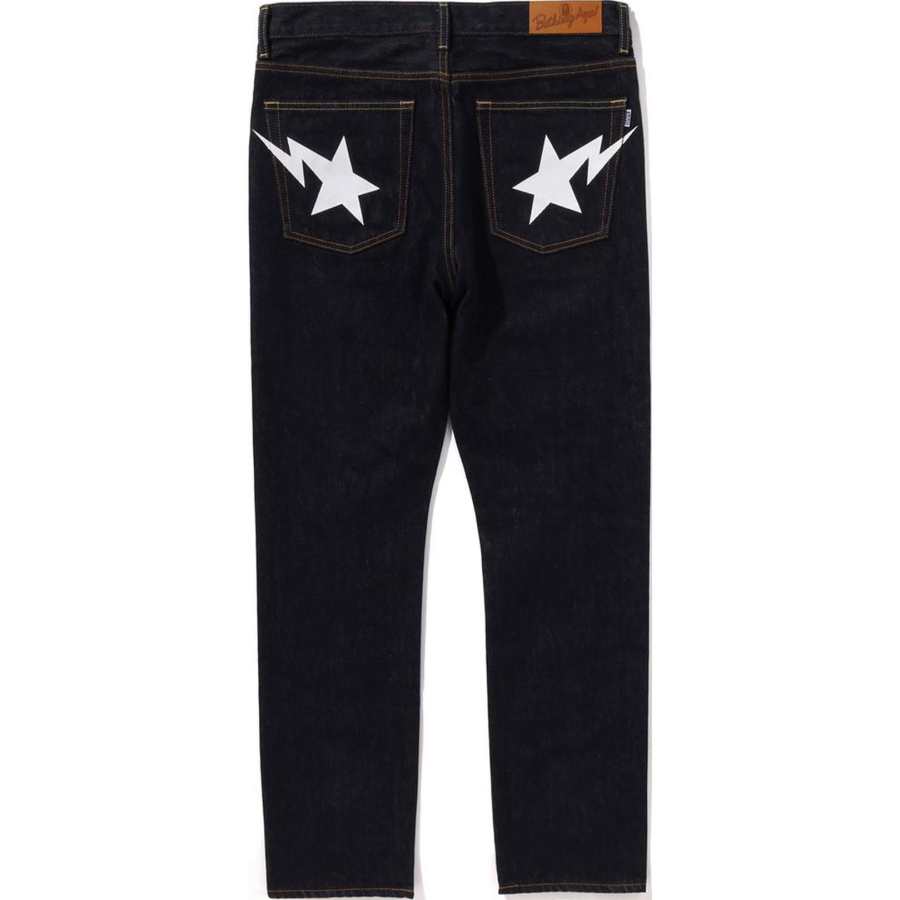 A BATHING APE A BATHING APE Denim Collection Jeans Unisex