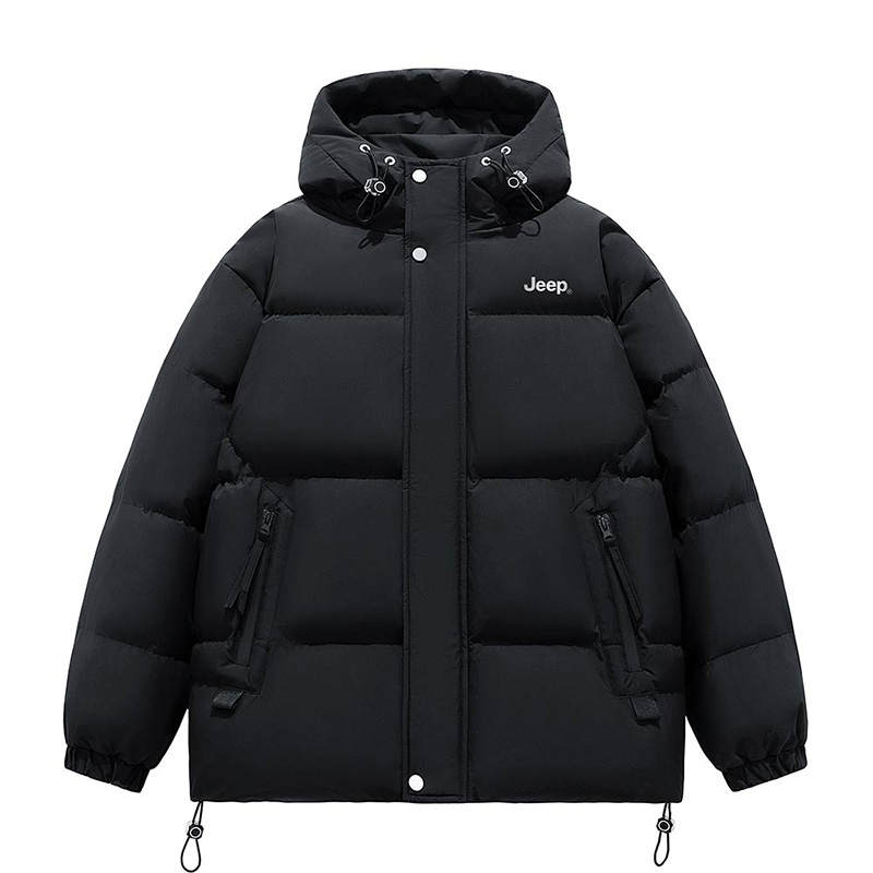 Jeep Jeep Down Jackets Unisex Hooded Thickened Puffer Jacket