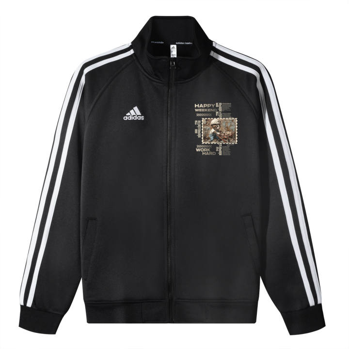 Adidas Adidas 3 Stripes Jackets & Coats Unisex Black