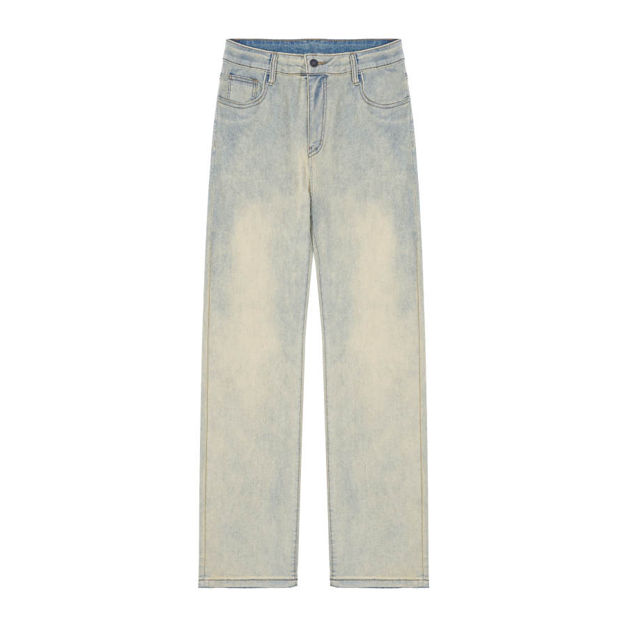 FUERZA Jeans Unisex Yellow Mud Moderate Straight Fit Pants