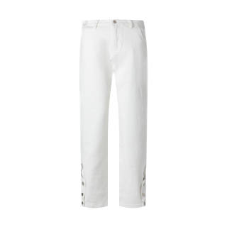 URS GGON Jeans Unisex Moderate Slim Fit Pants