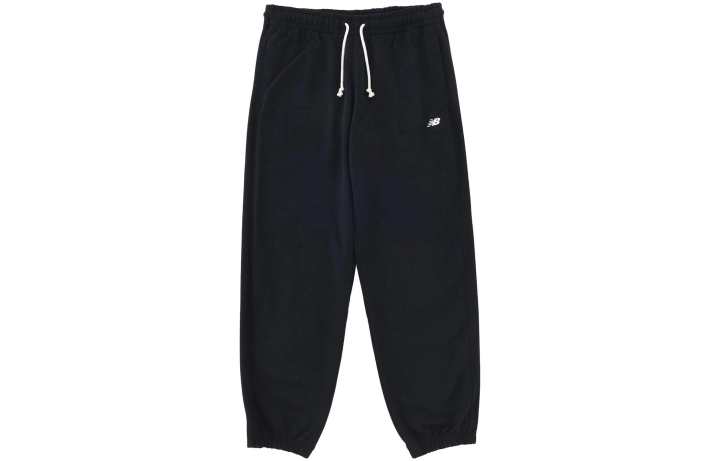 New Balance New Balance Knitted Sweatpants Men's Black Moderate Cuffed Pants