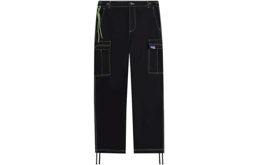 Li-Ning Li Ning X STEVEN HARRINGTON Casual Pants Men's Black Moderate Straight Fit Pants