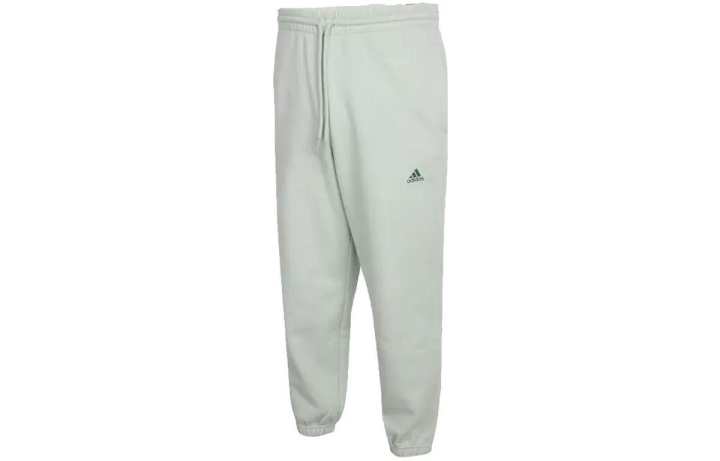 Adidas Adidas Knitted Sweatpants Men's Green Moderate Cuffed Pants