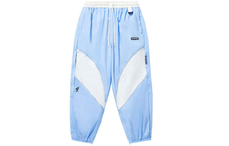 Li-Ning Li Ning Knitted Sweatpants Unisex New Aurora Blue Ecru