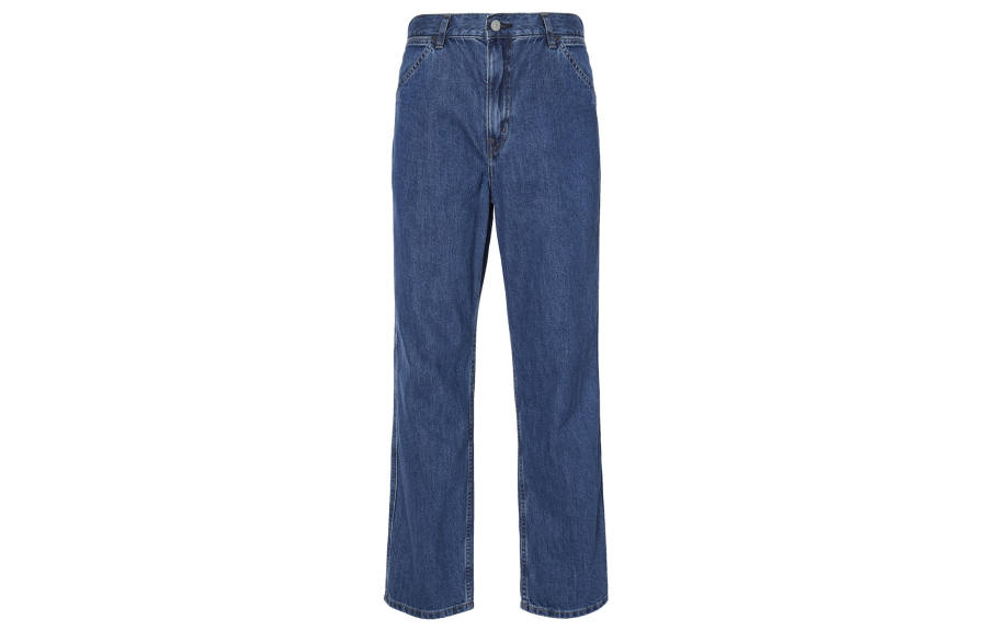 UNIQLO Jeans Unisex Royal Blue Moderate Wide Leg Pants