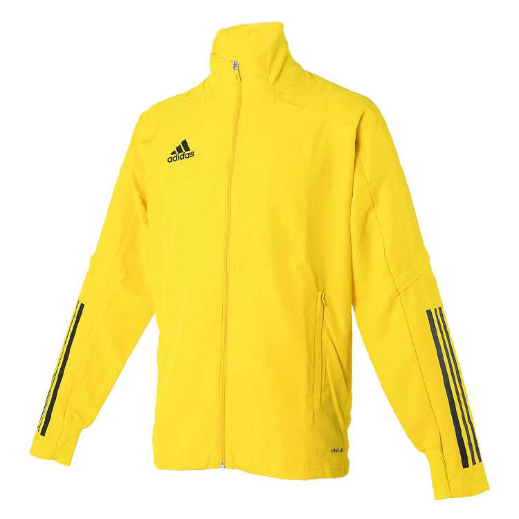 Adidas Adidas CONDIVO20 Retro Sports Stand Collar Jackets Unisex Team Yellow