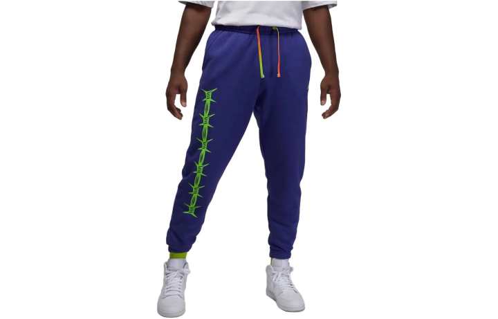 Jordan Jordan Flight MVP Knitted Sweatpants Men's Purple
