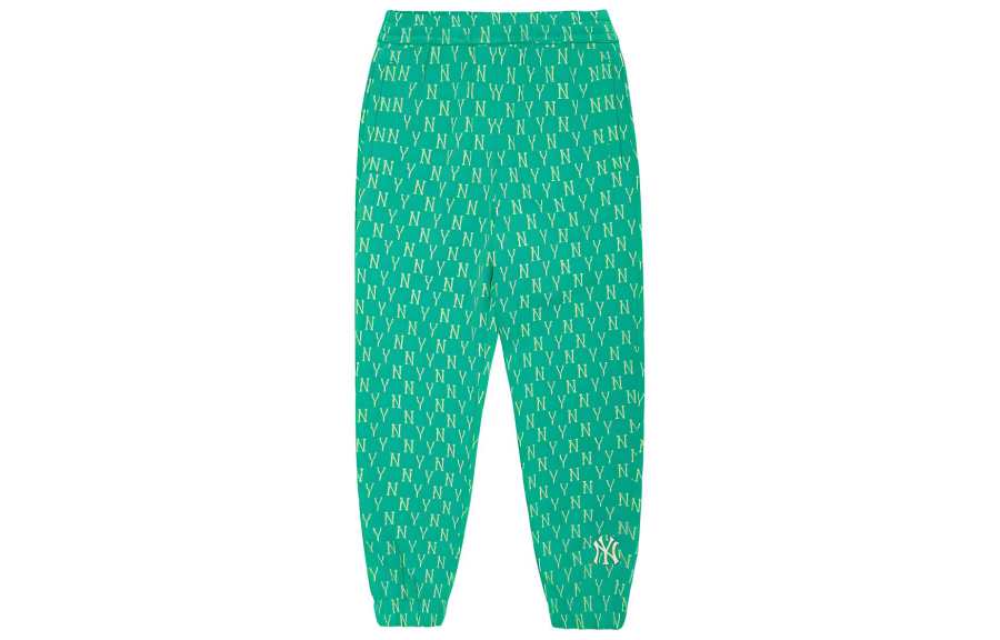 MLB MLB Casual Pants Unisex Green Moderate Cuffed Pants