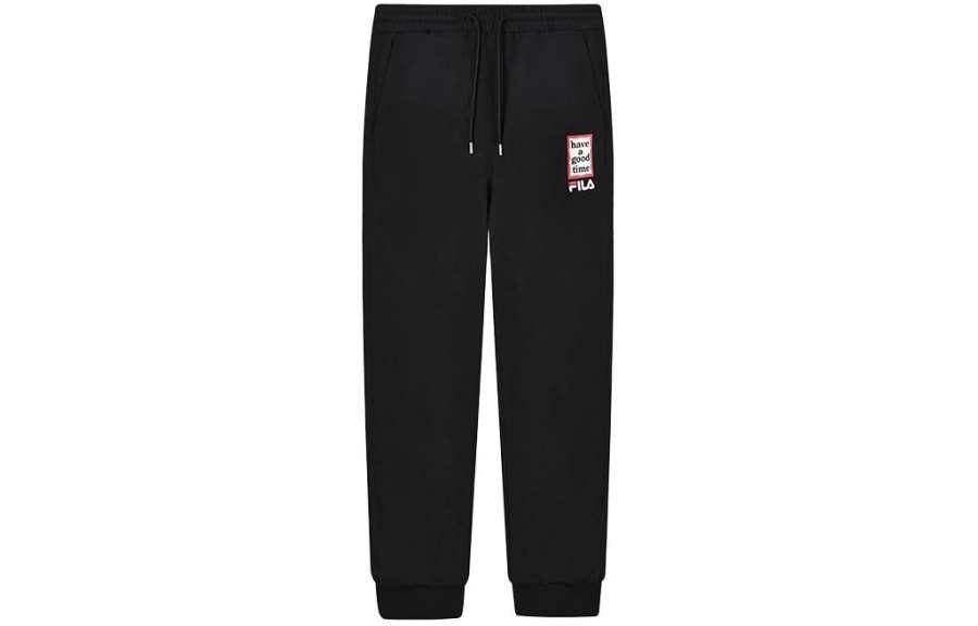FILA Knitted Sweatpants Men's Jet Black