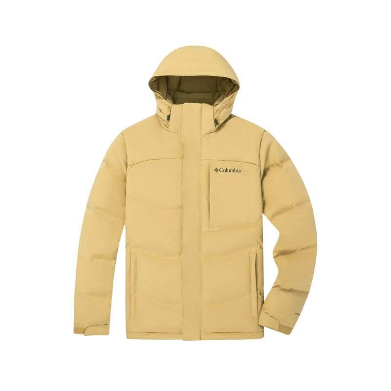 Columbia Omni Heat Down Jacket Men's Earth Yellow
