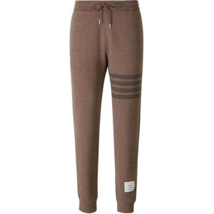 THOM BROWNE Thom E Four Bar Drawstring Joggers