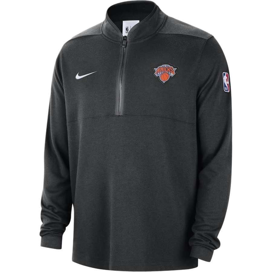 Nike Nike New York Knicks Men's Nike Nba 1/2 Zip Long Sleeve Top