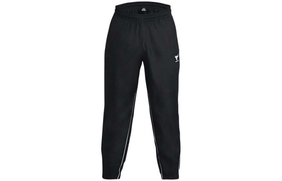 Under Armour Knitted Sweatpants Men's Black Moderate Cuffed Pants