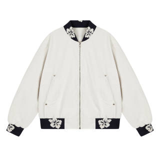 V37 Jackets Unisex Baseball Collar Moderate