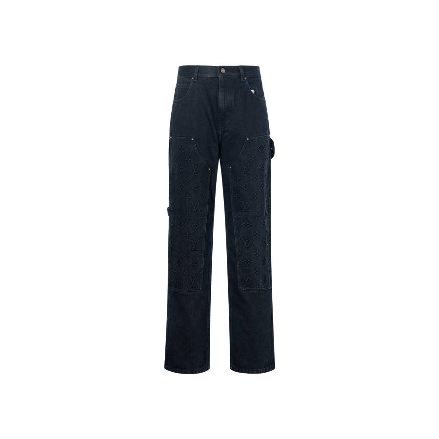 LOUIS VUITTON FW23 Jeans Men's Black