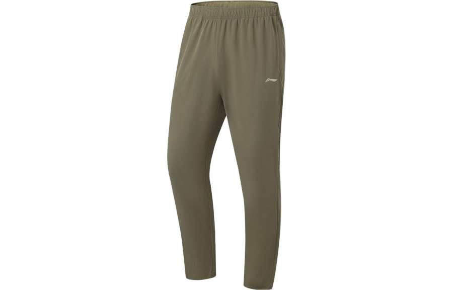 Li-Ning Li Ning Fitness Series Knitted Sweatpants Men's Army Canvas Green