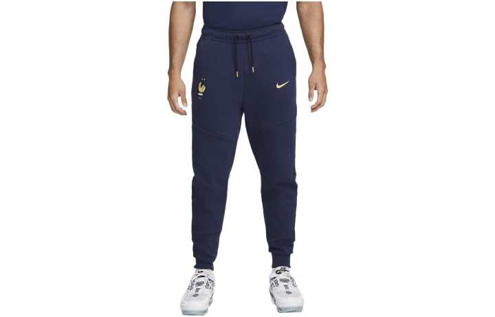 Nike Nike Knitted Sweatpants Men's Blue Moderate Cuffed Pants
