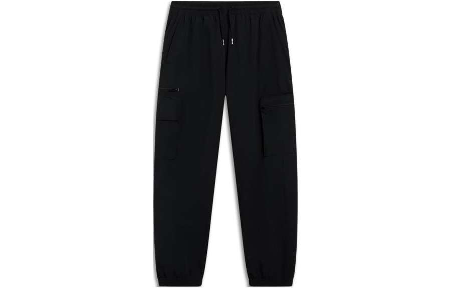 Li-Ning Li Ning Sports Life Collection Knitted Sweatpants Unisex Black
