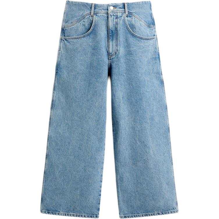 ZARA X NANUSHKA Jeans Men's Light Blue Moderate Straight Fit Pants
