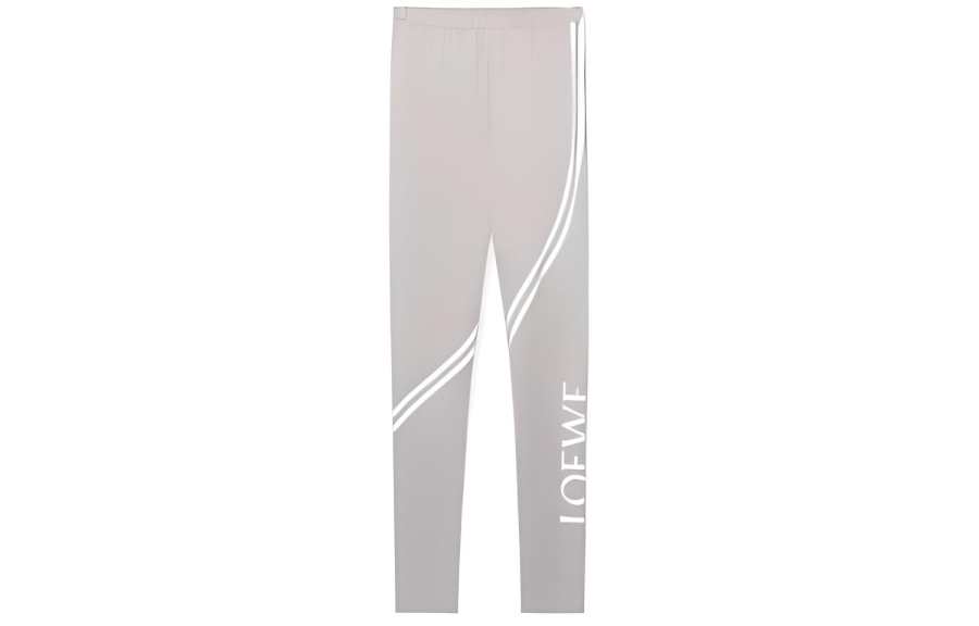 LOEWE LOEWE Knitted Sweatpants Men's Light Gray Moderate Other