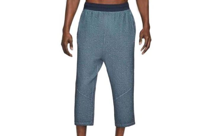 Nike Nike Knitted Sweatpants Men's Blue Moderate Straight Fit Pants