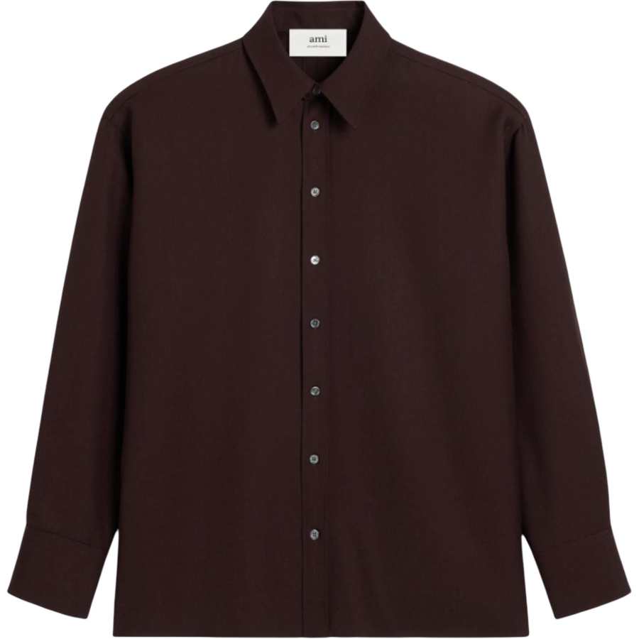 AMIPARIS Amiparis back-slit shirt
