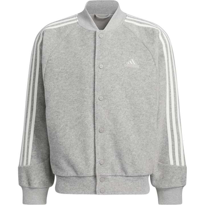 Adidas Adidas 3 Stripes Jackets & Coats Unisex Pure Quality Gray