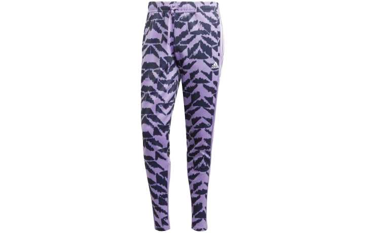 Adidas Adidas Knitted Sweatpants Japan Version Men's Purple