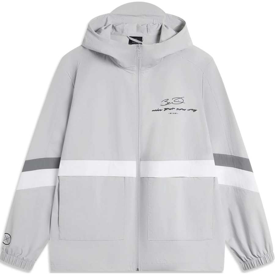 Li-Ning Li Ning Trench Coat Men's Mist Gray