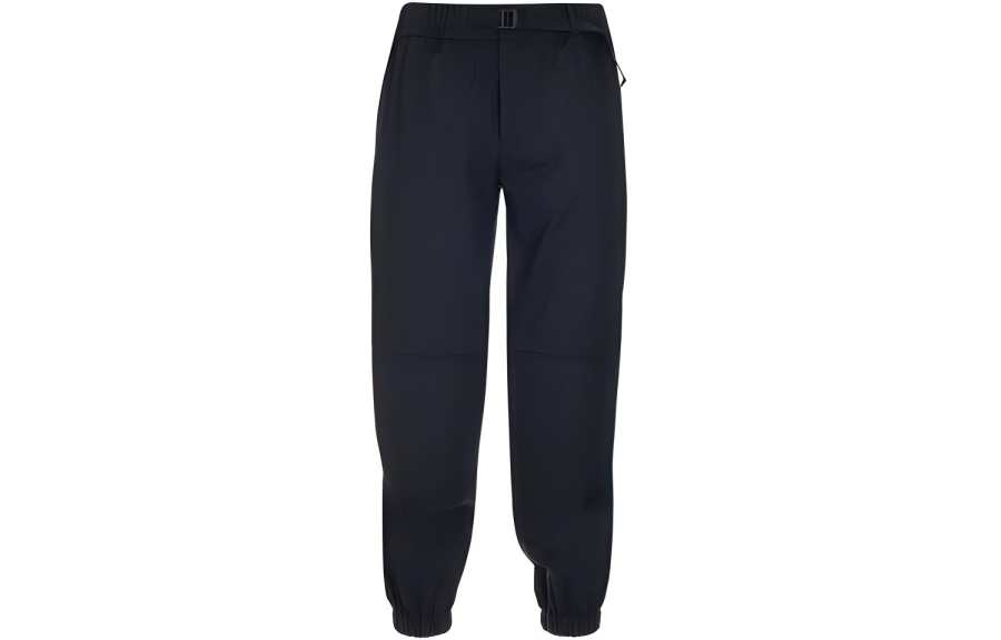MSGM MSGM Casual Pants Men's Dark Blue Moderate Straight Fit Pants