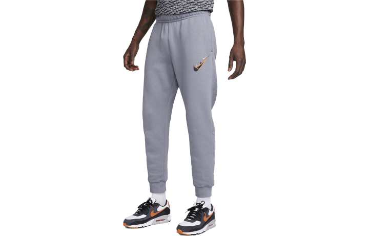 Nike Nike Knitted Sweatpants Men's Gray Moderate Cuffed Pants