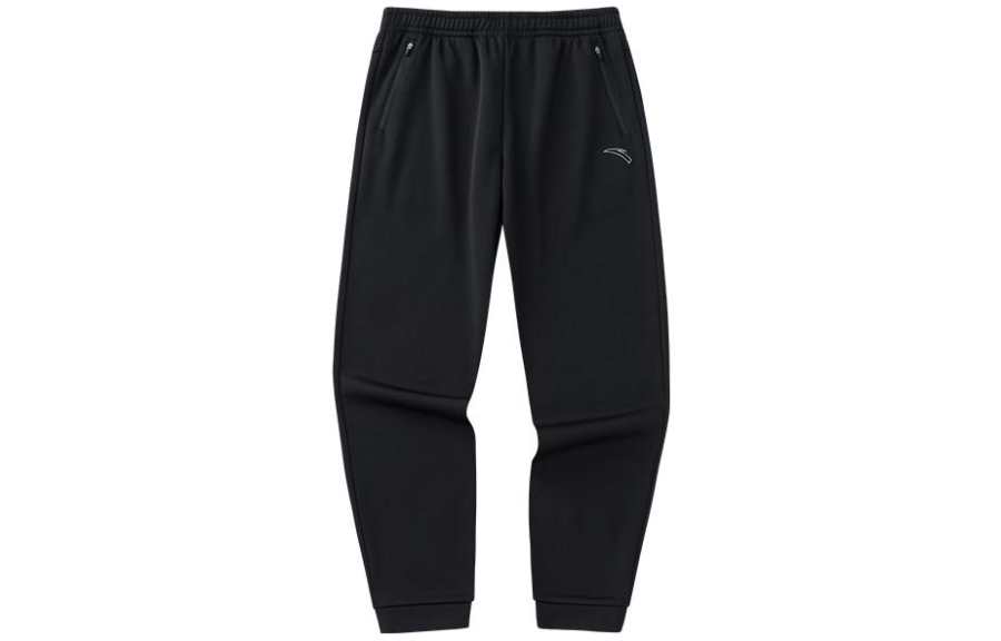 ANTA Anta Running Collection Running Pants Men's Basic Black