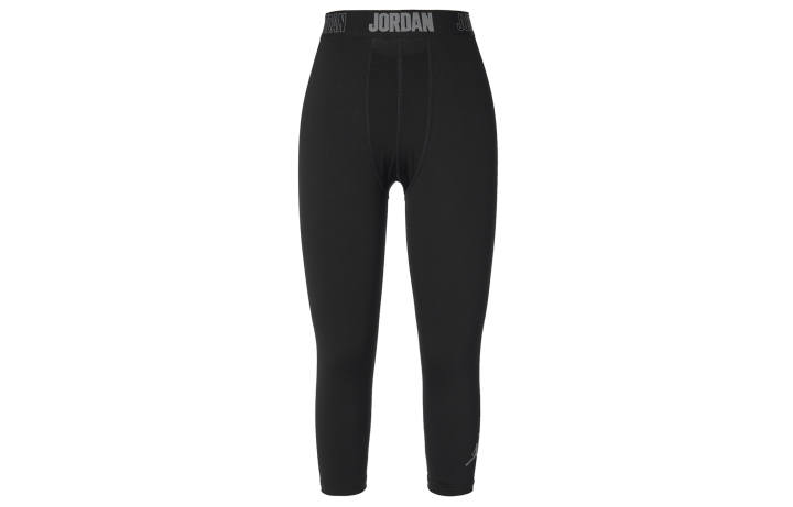 Jordan Jordan Air Jordan 23 Knitted Sweatpants Men's Black Moderate Slim Fit Pants