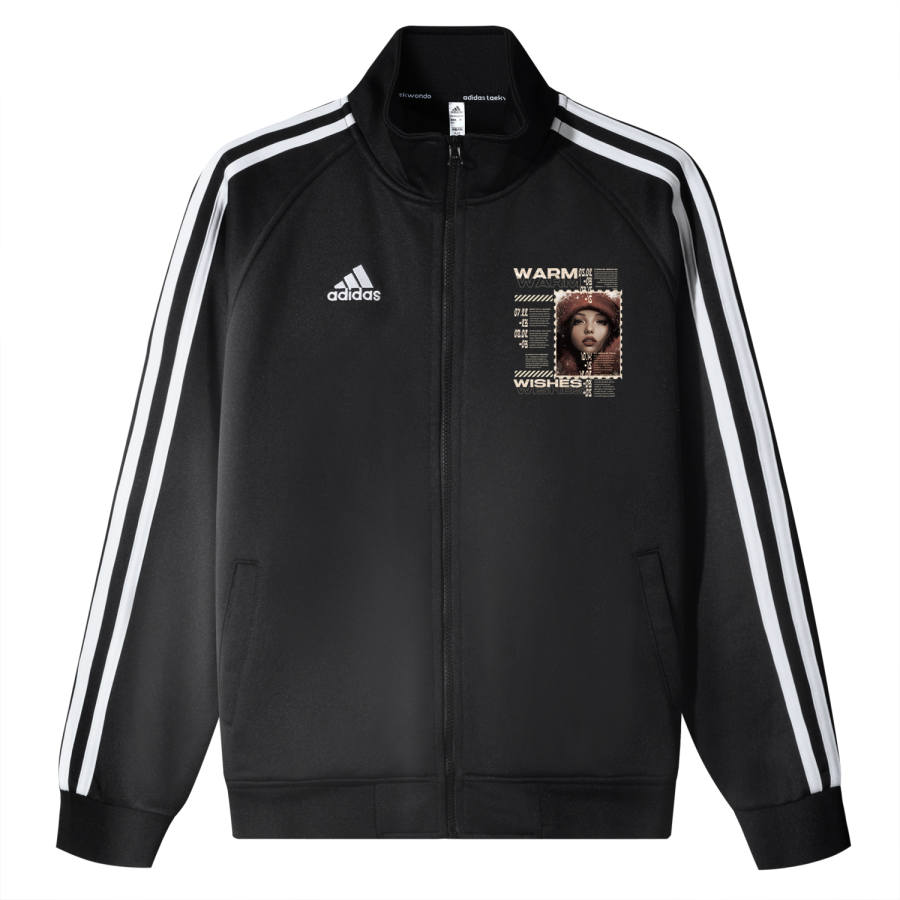 Adidas Adidas 3 Stripes Jackets & Coats Unisex Black