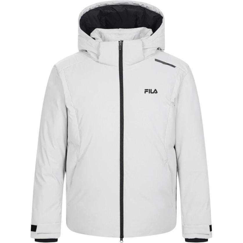FILA FILA Down Jacket Men's Light Gray