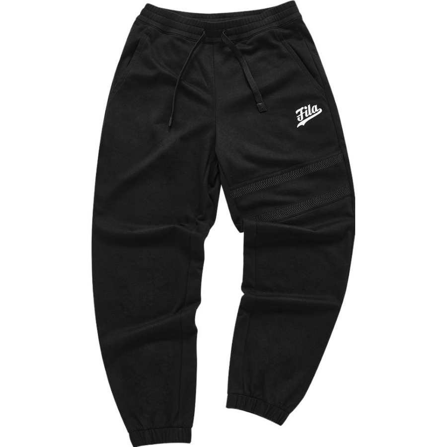 FILA FUSION Knitted Sweatpants Men's Black