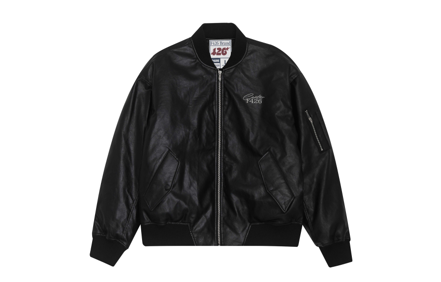F426 F426 Down Jackets Unisex Baseball Collar Moderate Down Jacket